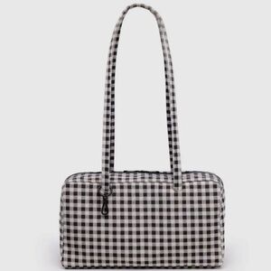 Regular gingham bowler